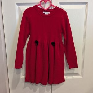 Christmas Stylish Red Kids Dress